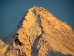 14 K2 North Face Close Up At Sunset From K2 North Face Intermediate Base Camp.jpg